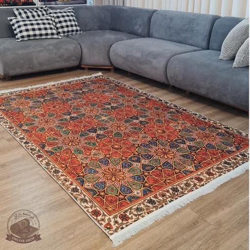 فرشینه مخمل طرح ابریشمی استُپ دار (ابعاد دلخواه) تولیدمیشهa055 — تصویر ۴