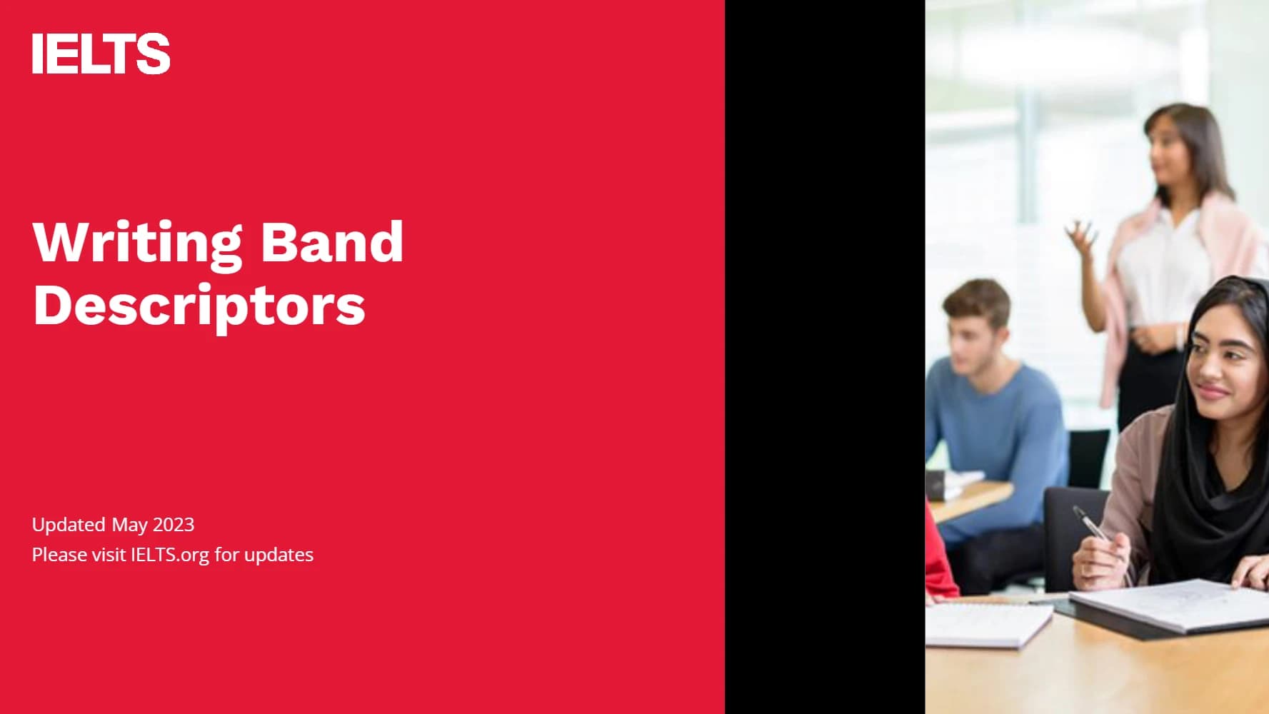 کتاب Updated IELTS Writing and Speaking Band Descriptors (جدیدترین معیارهای نمره‌دهی رایتینگ و اسپیکینگ آیلتس) نسخه انگلیسی PDF