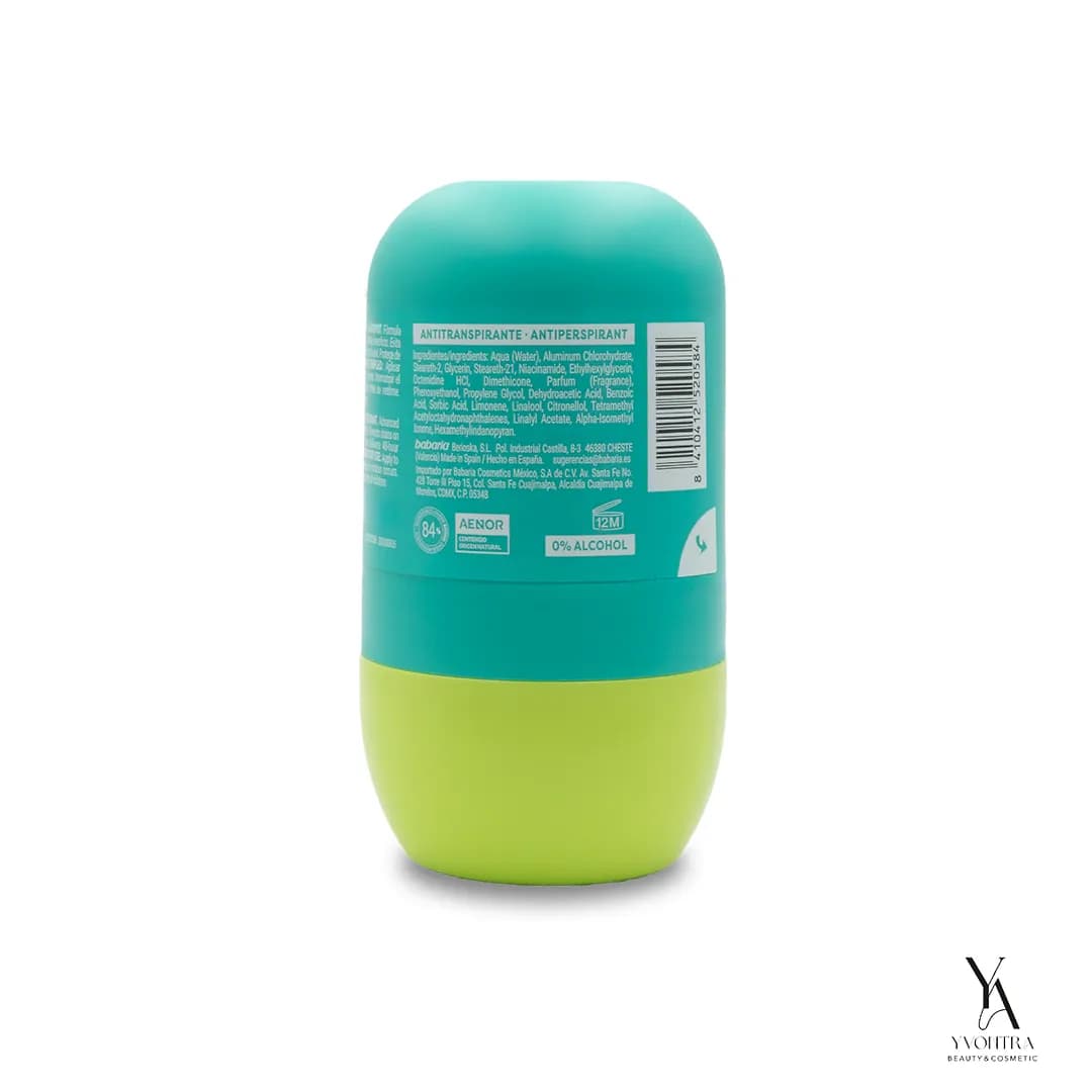 رول ضدتعریق بدون آلومینیوم ضدتیرگی INVISIBLE & ANTI SPOT باباریا BABARIA حجم 50 میل — تصویر ۳