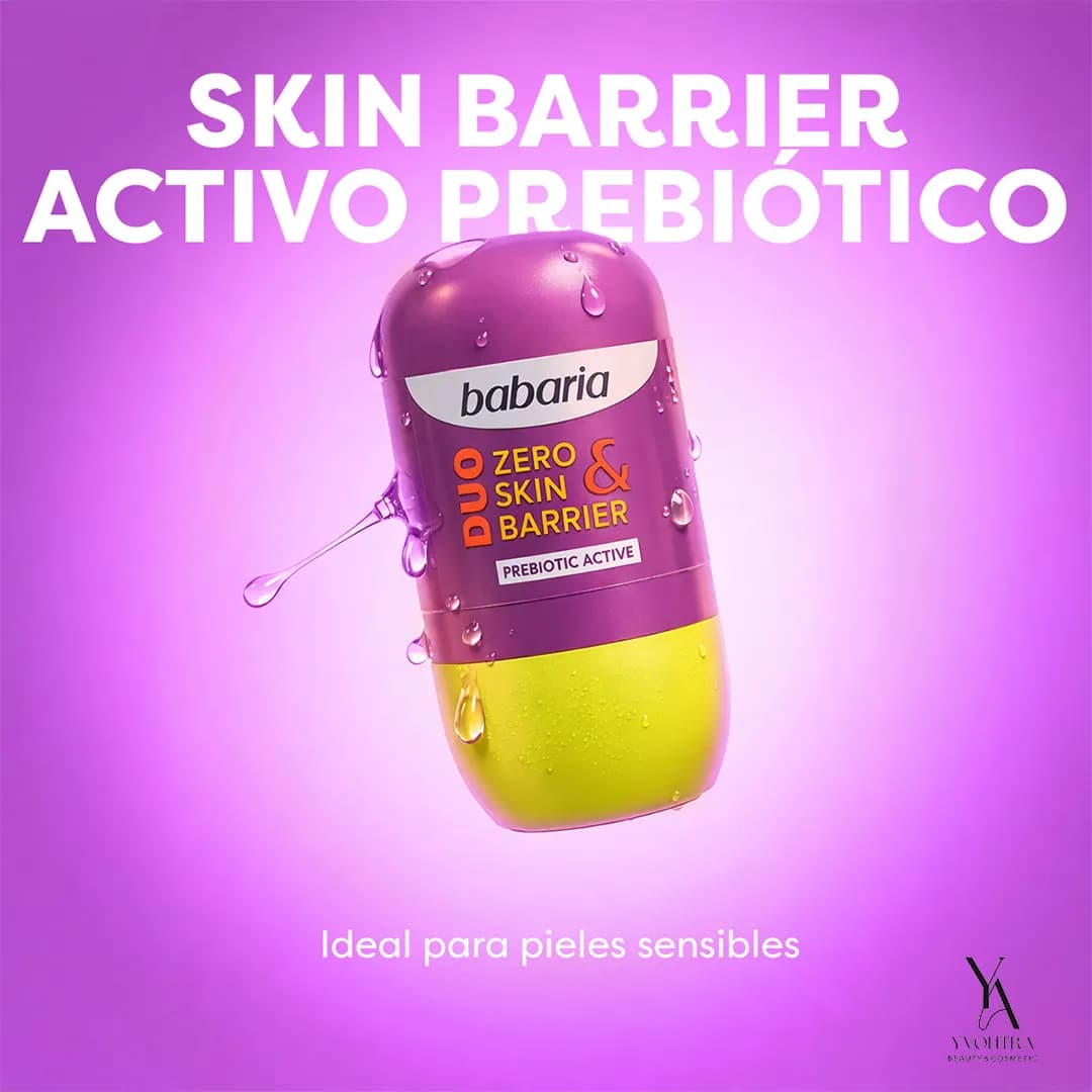 رول ضدتعریق بدون آلومینیوم زیرو ZERO & SKIN BARRIER باباریا BABARIA حجم 50 میل — تصویر ۶