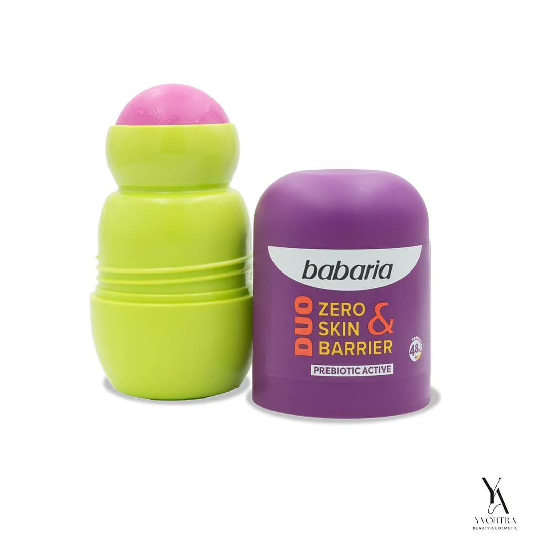 رول ضدتعریق بدون آلومینیوم زیرو ZERO & SKIN BARRIER باباریا BABARIA حجم 50 میل — تصویر ۳