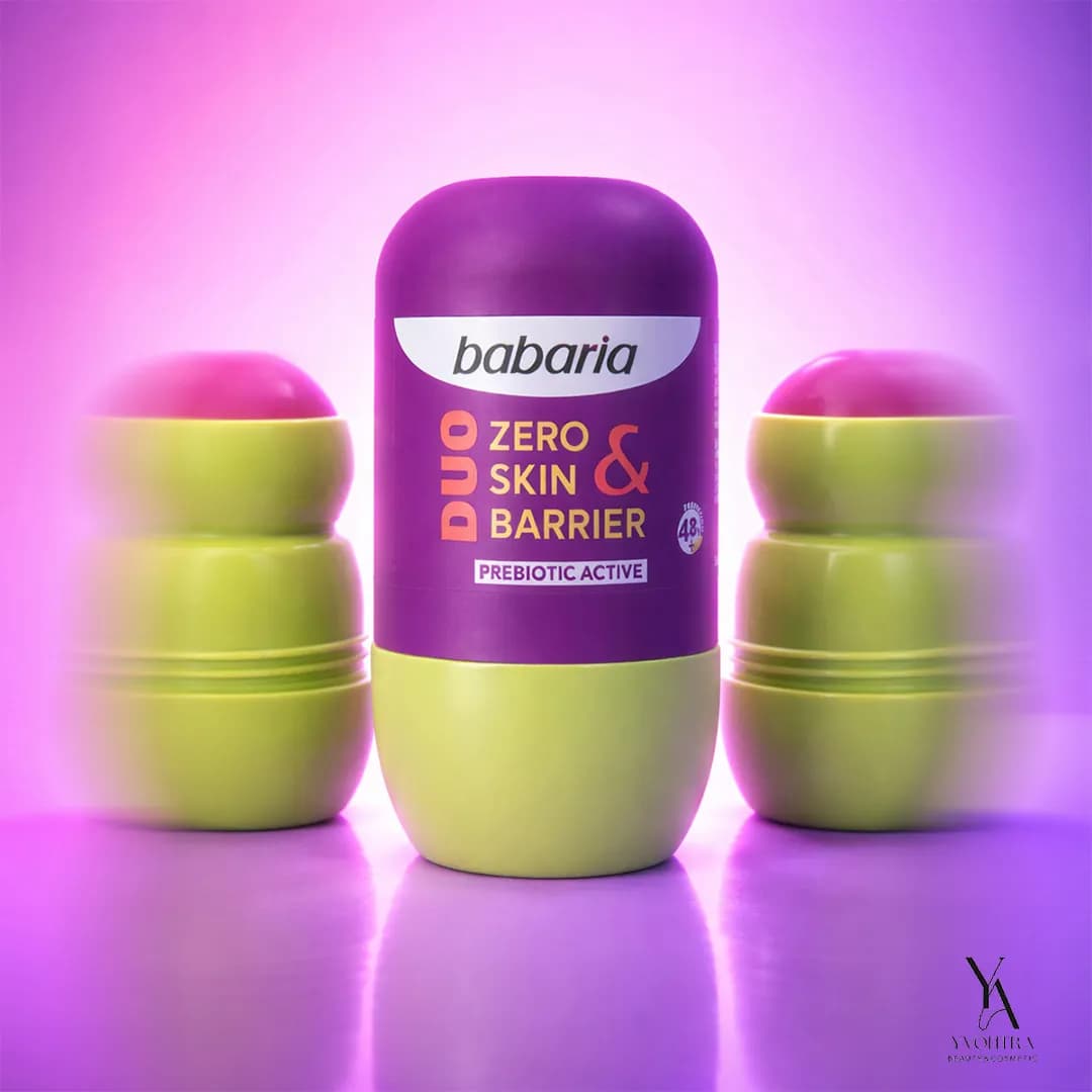 رول ضدتعریق بدون آلومینیوم زیرو ZERO & SKIN BARRIER باباریا BABARIA حجم 50 میل — تصویر ۸