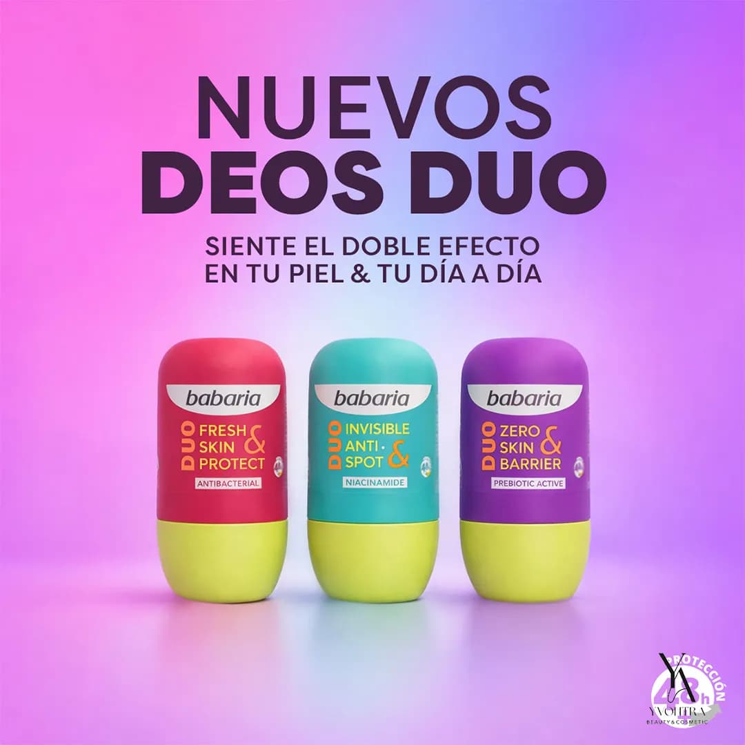 رول ضدتعریق بدون آلومینیوم محافظت کننده FRESH & SKIN PROTECT باباریا BABARIA حجم 50 میل — تصویر ۴