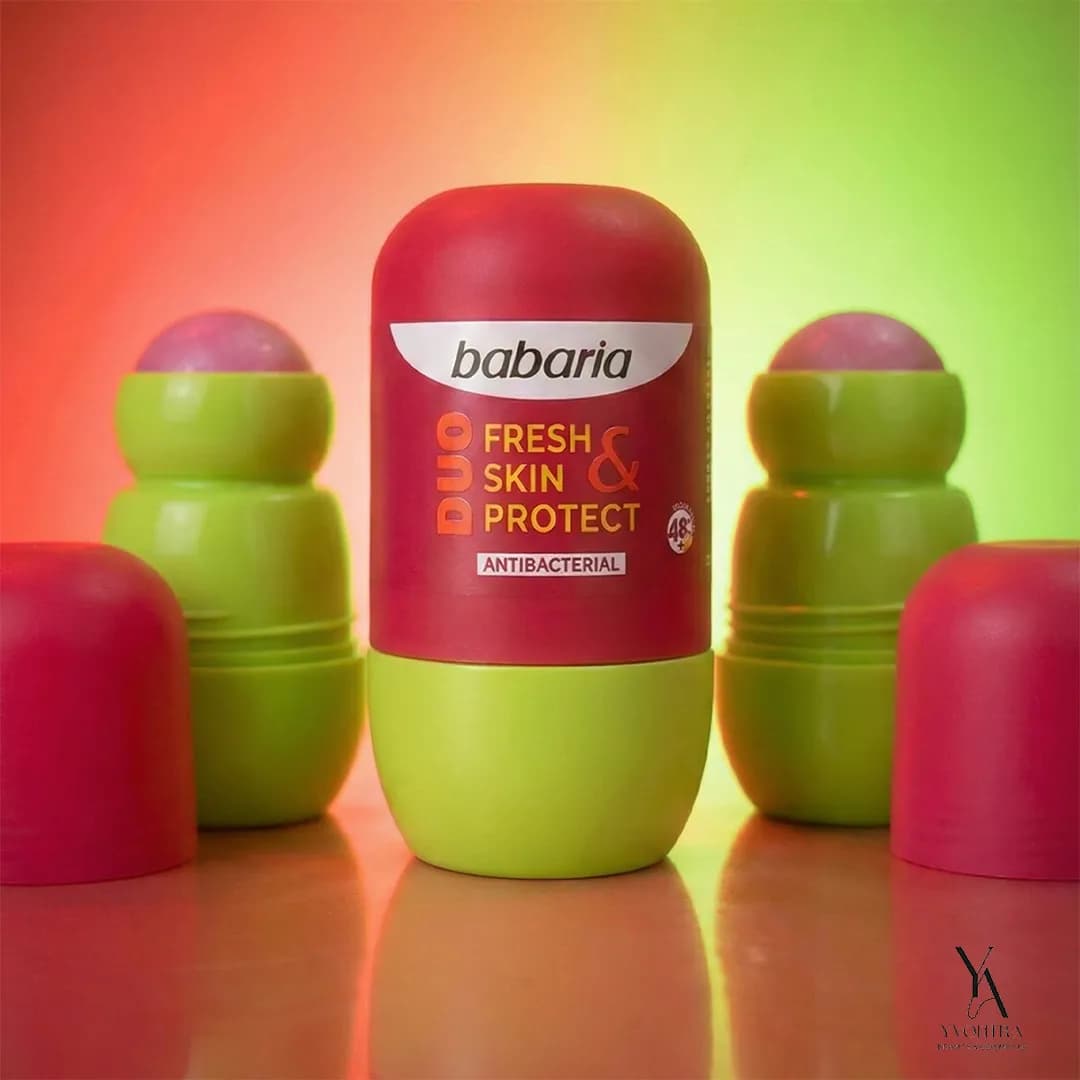 رول ضدتعریق بدون آلومینیوم محافظت کننده FRESH & SKIN PROTECT باباریا BABARIA حجم 50 میل — تصویر ۸