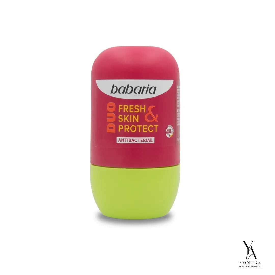 رول ضدتعریق بدون آلومینیوم محافظت کننده FRESH & SKIN PROTECT باباریا BABARIA حجم 50 میل
