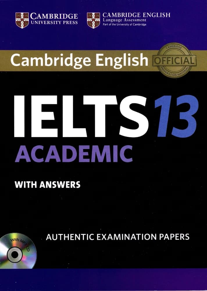 کتاب Cambridge IELTS 13 (کمبریج آیلتس ۱۳) نسخه انگلیسی PDF