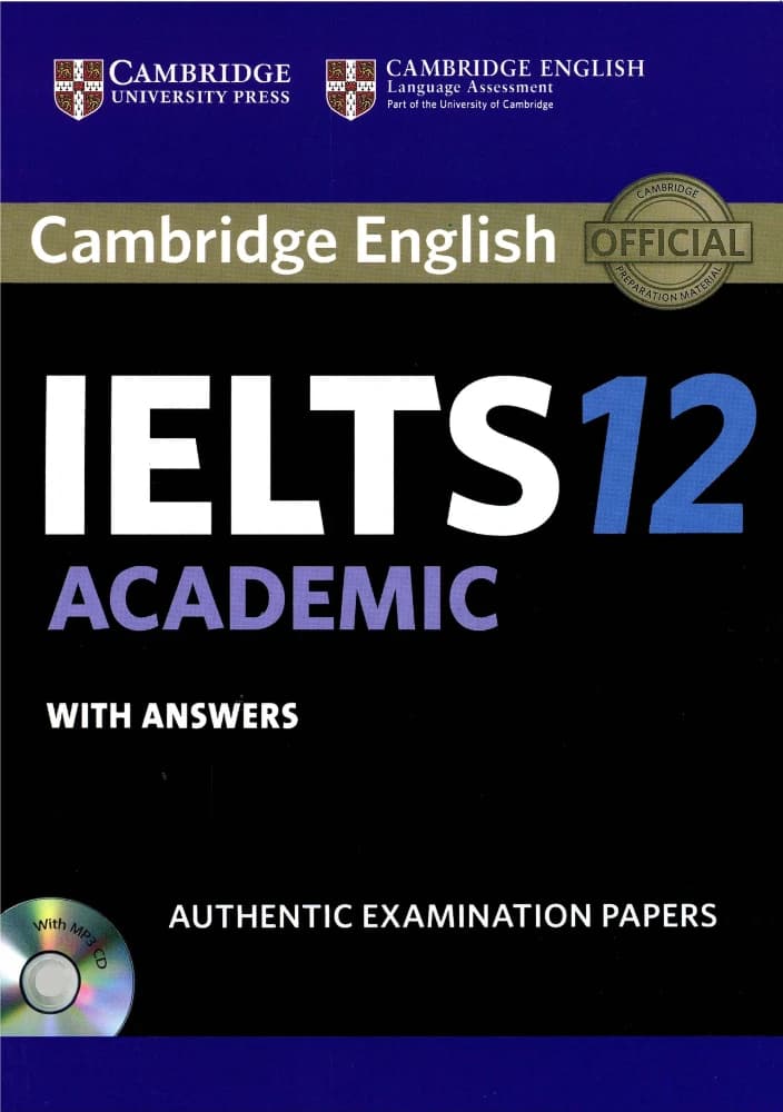 کتاب Cambridge IELTS 12 (کمبریج آیلتس ۱۲) نسخه انگلیسی PDF
