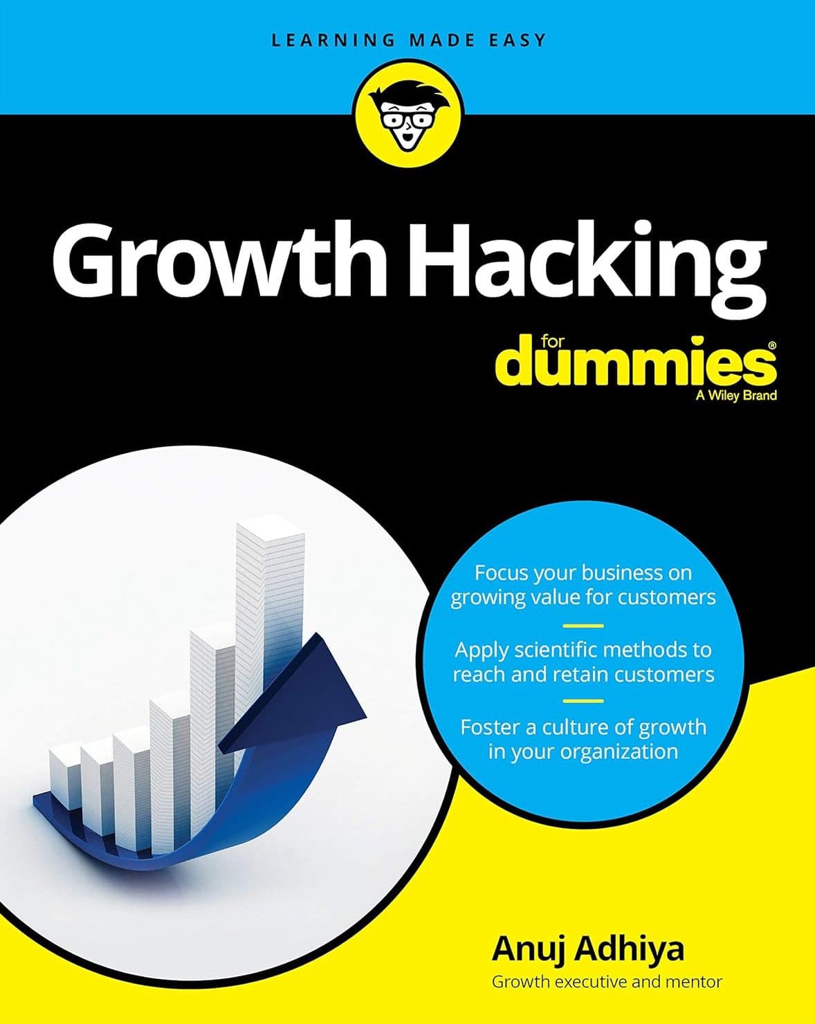 کتاب Growth Hacking for Dummies (هک رشد برای مبتدیان) نسخه انگلیسی PDF | آنوج آدیا