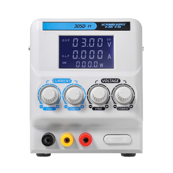 منبع تغذیه دیجیتال 5 آمپر 30 ولت وایهوا YIHUA 305D IV — تصویر ۲