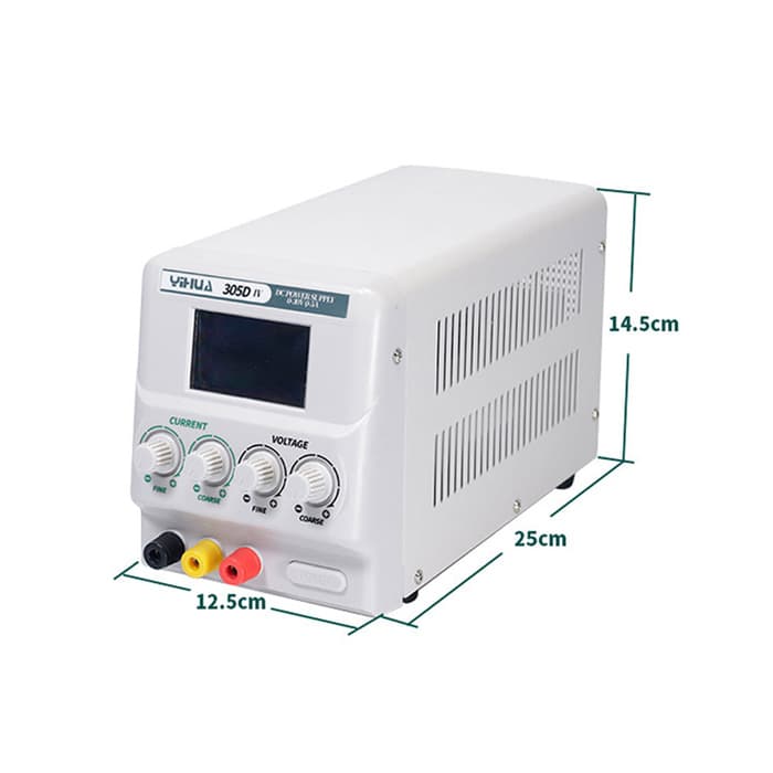منبع تغذیه دیجیتال 5 آمپر 30 ولت وایهوا YIHUA 305D IV — تصویر ۴
