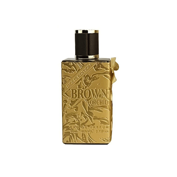 ادو پرفیوم یونیسکس فراگرنس ورد مدل براون ارکید گلد ادیشن Brown Orchid Gold Edition حجم 80 میلی‌لیتر — تصویر ۲
