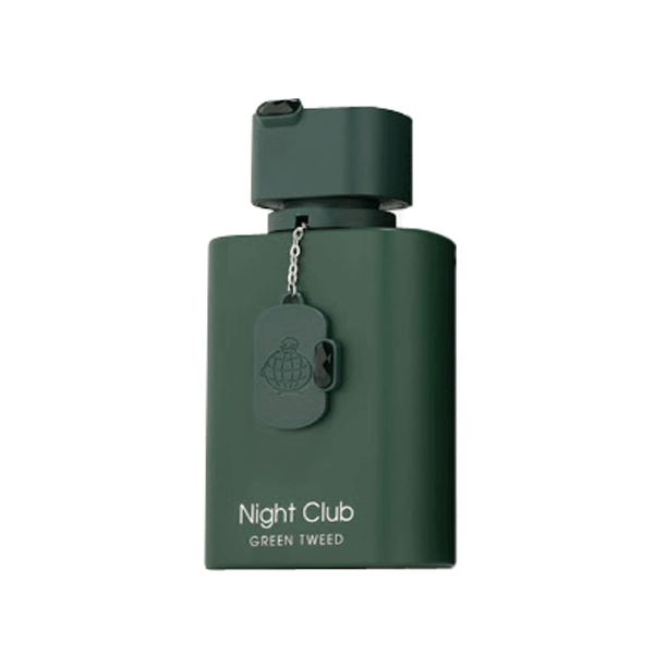 ادو پرفیوم مردانه فراگرنس ورد مدل نایت کلاب گرین توید Night Club Green Tweed حجم 100 میلی‌لیتر — تصویر ۲