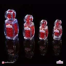 زعفران نگین سوپر صادراتی 4 گرمی اعتماد بسته بندی کریستال — تصویر ۲
