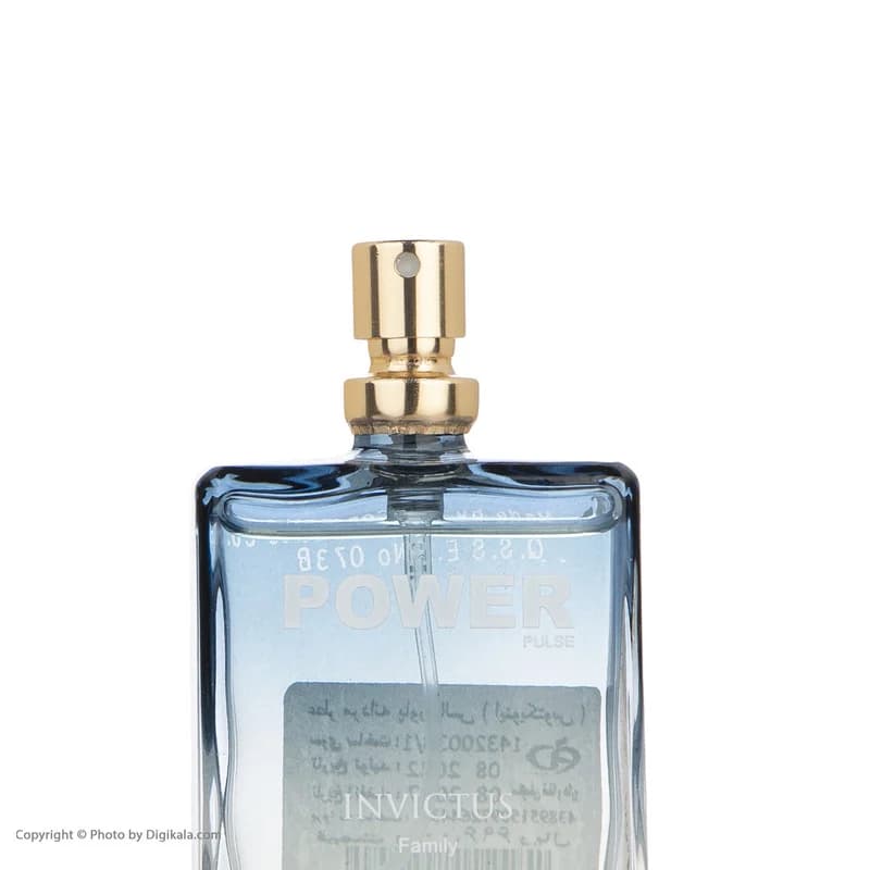عطر جیبی مردانه پاور پالس مدل اینویکتوس حجم 25 میلی لیتر — تصویر ۵