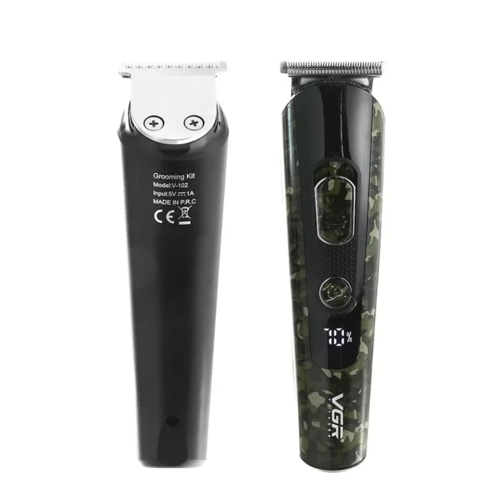 ست ماشین اصلاح موی صورت و بدن وی جی ار مدل V-102 — تصویر ۲