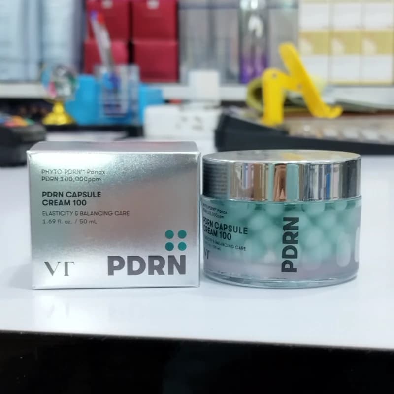 کرم آبرسان جوانساز وضدچروک کپسولی PDRN ریدل شات کد 1540 — تصویر ۵