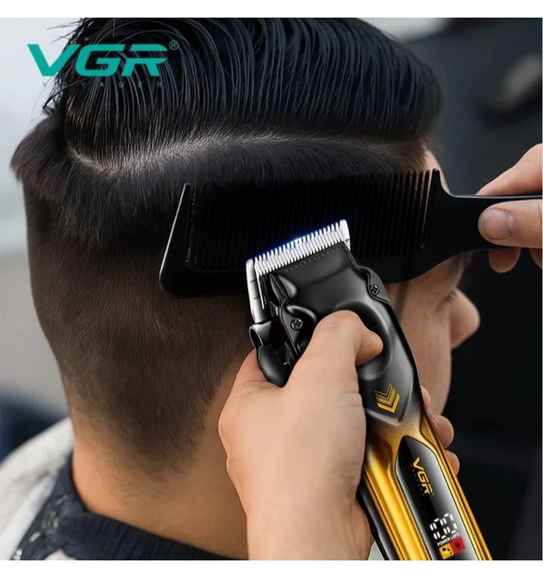ماشین اصلاح سر و صورت حرفهای ویجیآر مدل V-656 سوپر تریم اصل | VGR Voyager V-656 Professional Hair Clipper — تصویر ۵