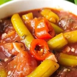 ترشی لوبیا وبادمجان یک کیلویی گیلان .رشت — تصویر ۲
