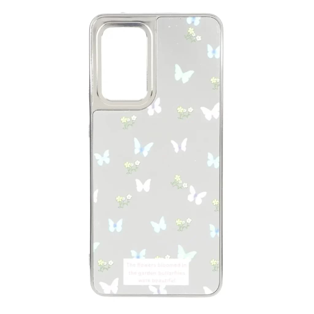 قاب آینه ای Silver طرح دار Samsung Galaxy A52 / A52s – کد 87 — تصویر ۲