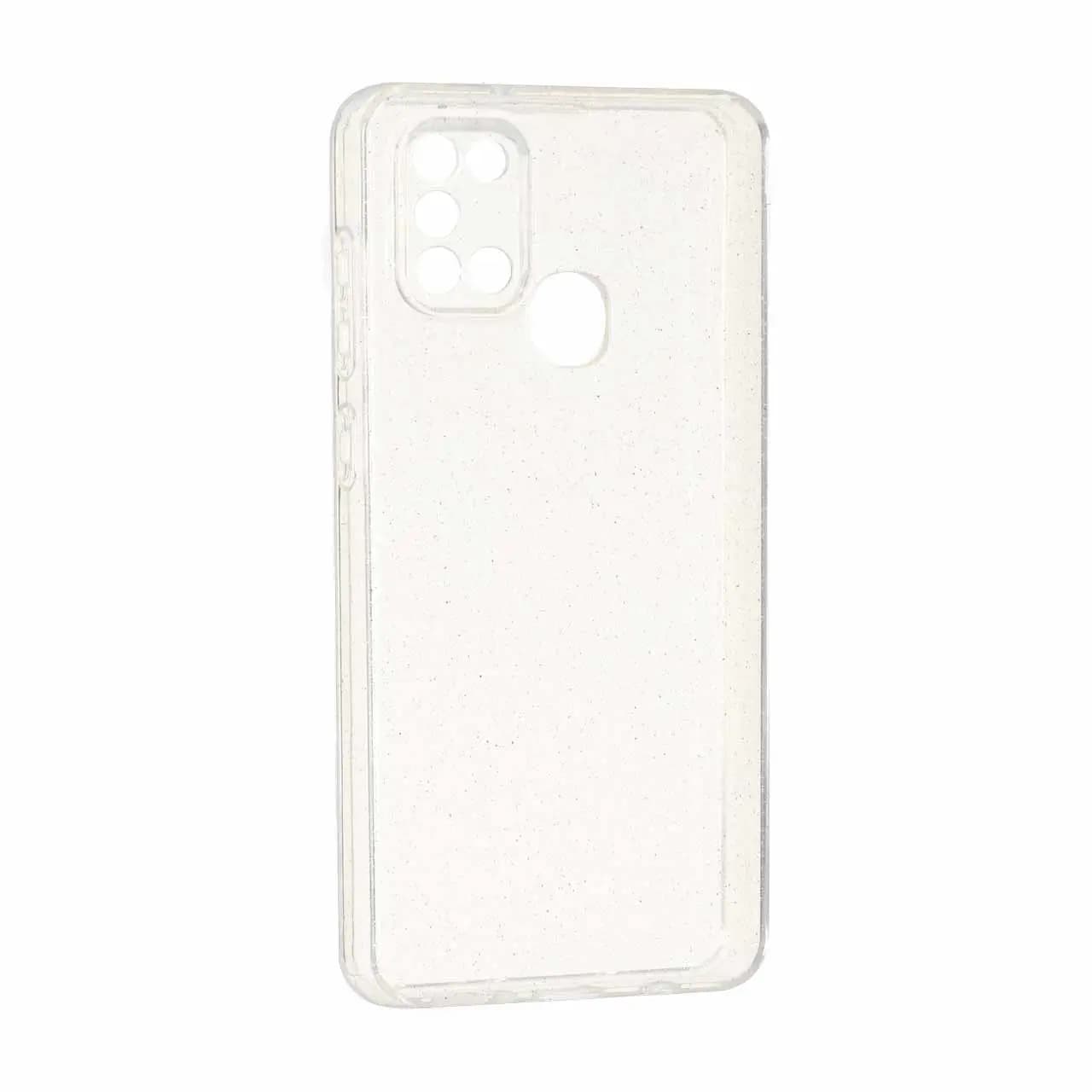قاب ژله ای شفاف شاین اکلیلی محافظ لنزدار Samsung Galaxy A21s