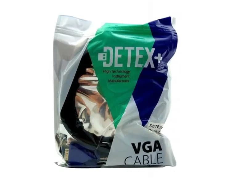کابل VGA برند DETEX+ متراژ 5 متری — تصویر ۵