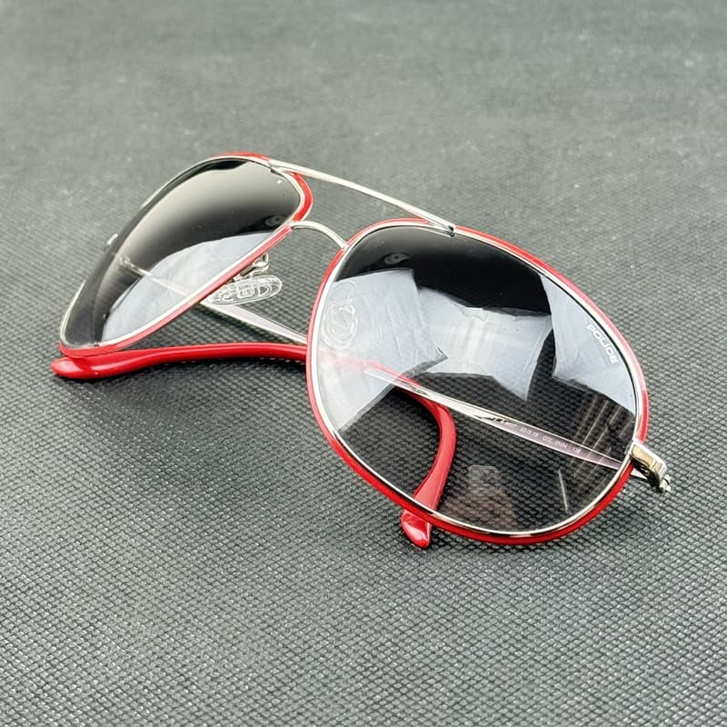 عینک آفتابی خلبانی (Aviator) پلیس مدل S8637 col.on54 — تصویر ۸