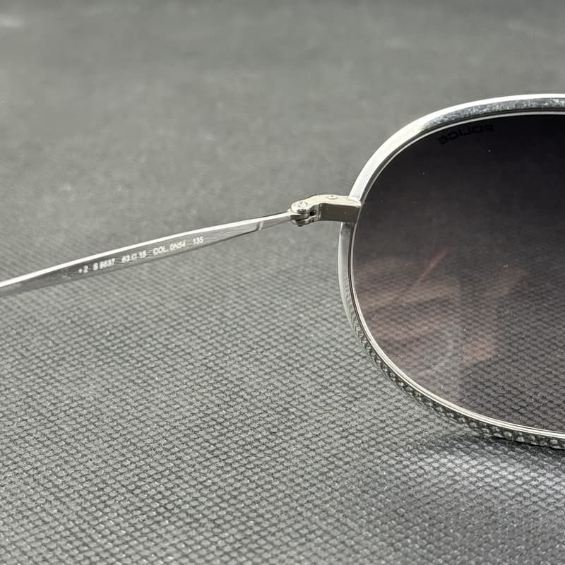 عینک آفتابی خلبانی (Aviator) پلیس مدل S8637 col.on54 — تصویر ۷
