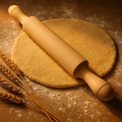 وردنه آشپزی 40 سانتی چوبی دست ساز