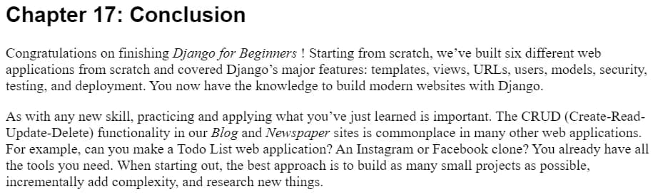 کتاب Django for Beginners — تصویر ۵