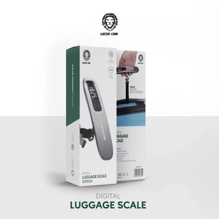 ترازوی چمدان دیجیتالی 50 کیلوگرمی مدل Digital Luggage Scale برند Green Lion — تصویر ۵