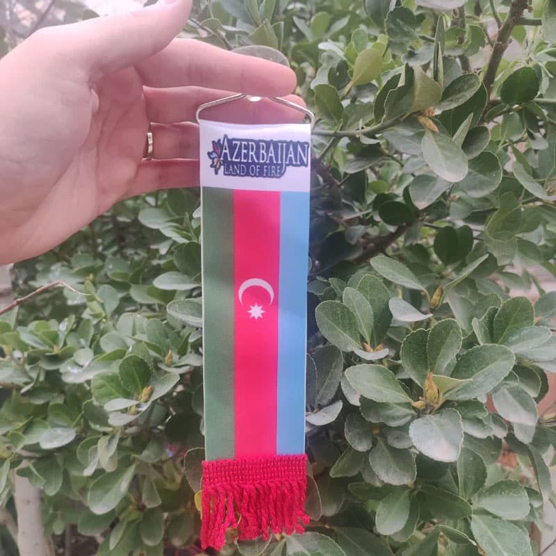 آویز پرچم آذربایجان کد 0262 — تصویر ۴