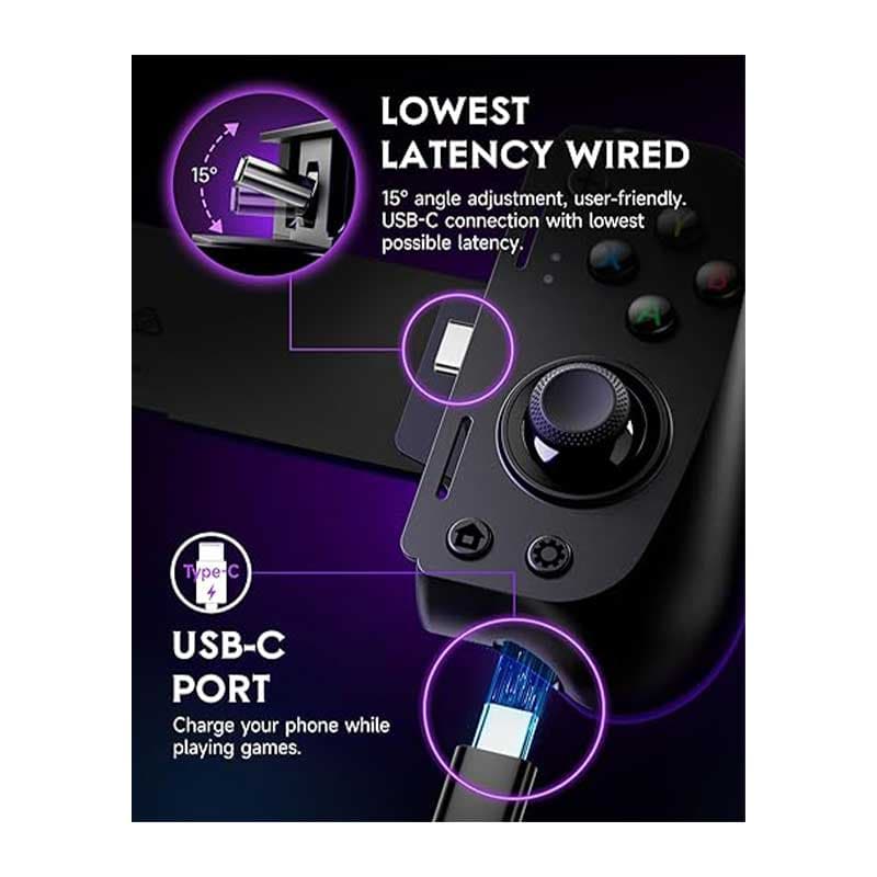دسته بازی گیمینگ موبایل Type-C مدل M10 برند EasySMX — تصویر ۴