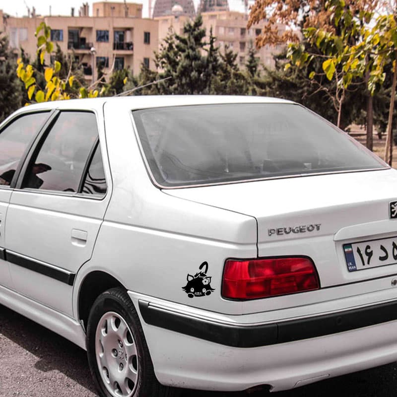 برچسب طرح گربه ملوس کد 207 — تصویر ۲
