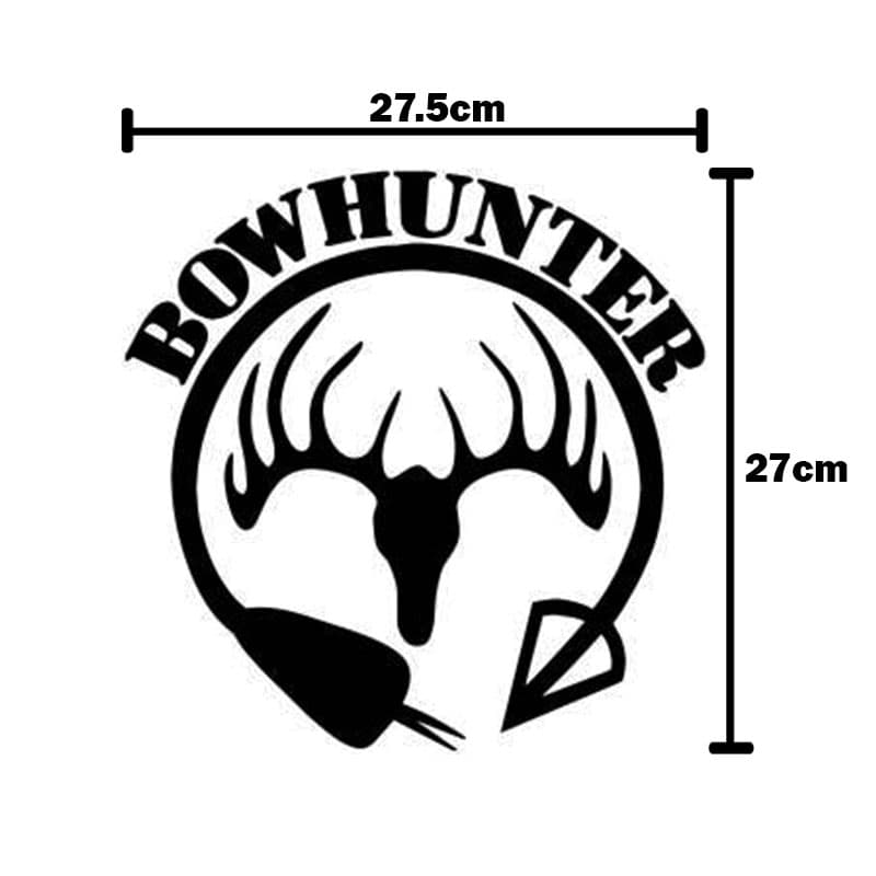 برچسب طرح (شکارچی ) BOWHUNTER کد 1406 — تصویر ۳