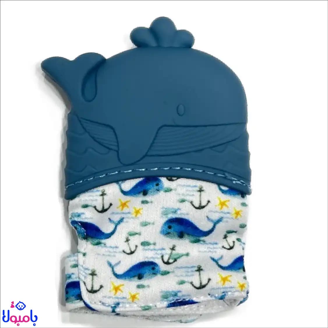 دستکش دندانگیر نوزاد سیلیکونی 10*7سانتیمتر only baby — تصویر ۴