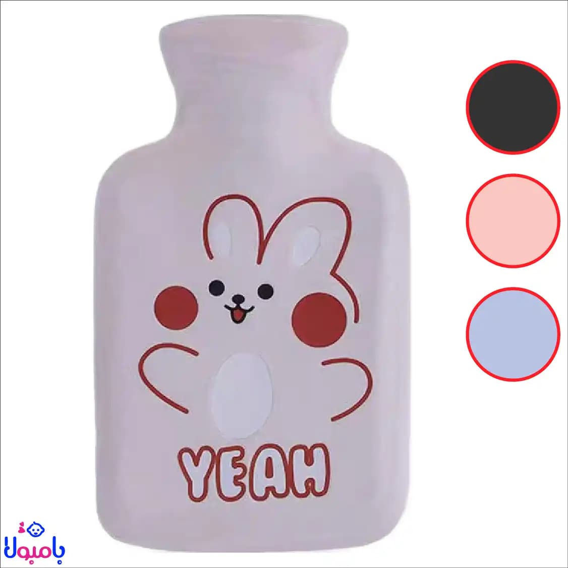 کیسه اب گرم مخمل کودک 16*28سانتیمتر