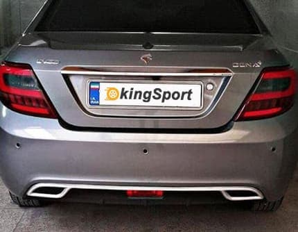 دیفیوزر سپر عقب دنا (ABS) Dena Rear Diffuser — تصویر ۲