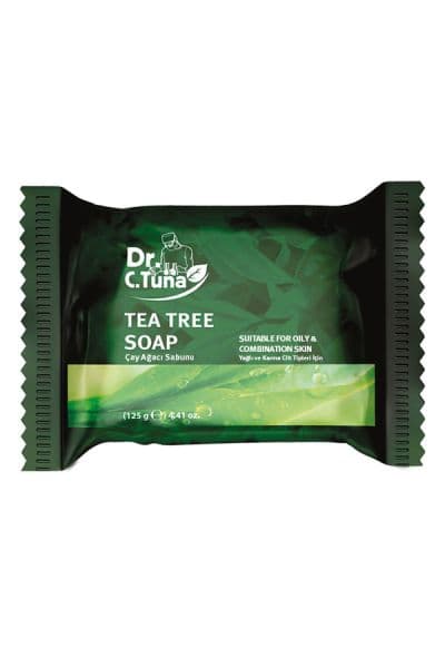 صابون شوینده پوست چرب Tea Tree دکتر سی تونا فارماسی 125gr