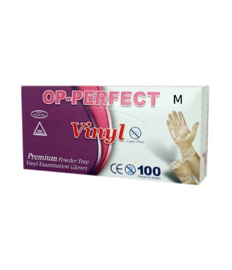 دستکش وینیل OP-Perfect حریر 100 عددی — تصویر ۳