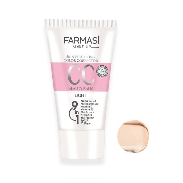 سی سی کرم فارماسی لایت farmasi CC cream light 01