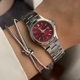 ساعت مچی زنانه بند استیل کاسیو Casio — تصویر ۴