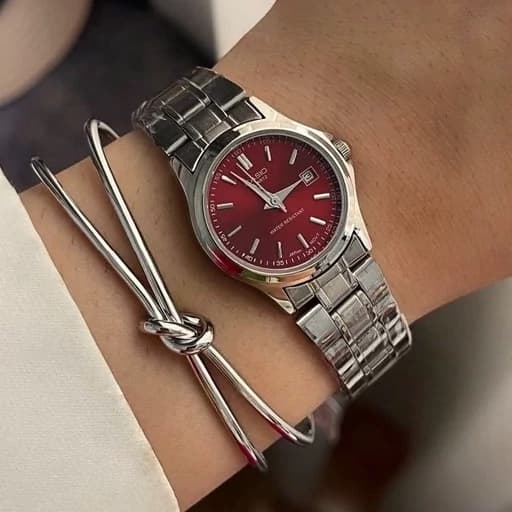 ساعت مچی زنانه بند استیل کاسیو Casio — تصویر ۳