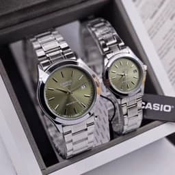 ساعت مچی ست و تک زنانه مردانه کاسیو دارای رنگبندی Casio — تصویر ۲
