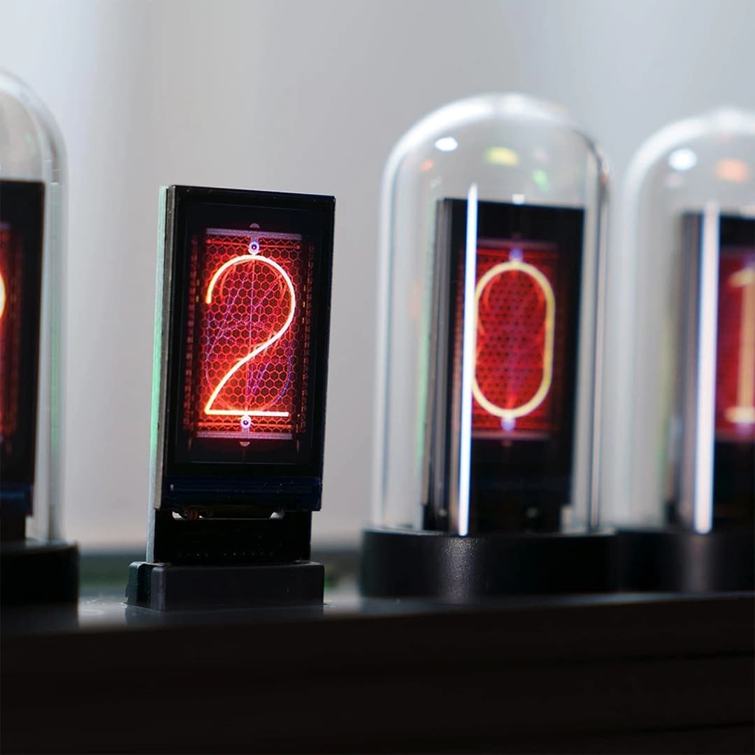 ساعت مدرن Eleksmaker Nixie Tube — تصویر ۷