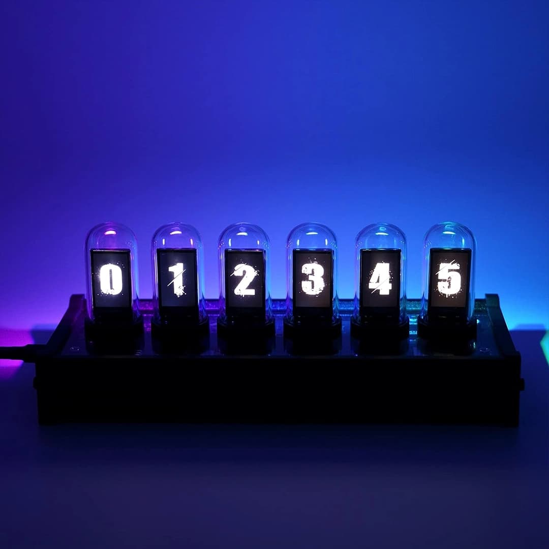 ساعت مدرن Eleksmaker Nixie Tube — تصویر ۵
