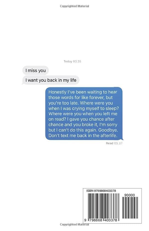 کتاب you left me on read مرا‌ در‌ حال‌ خواندن‌ گذاشتی (متن کامل) — تصویر ۲