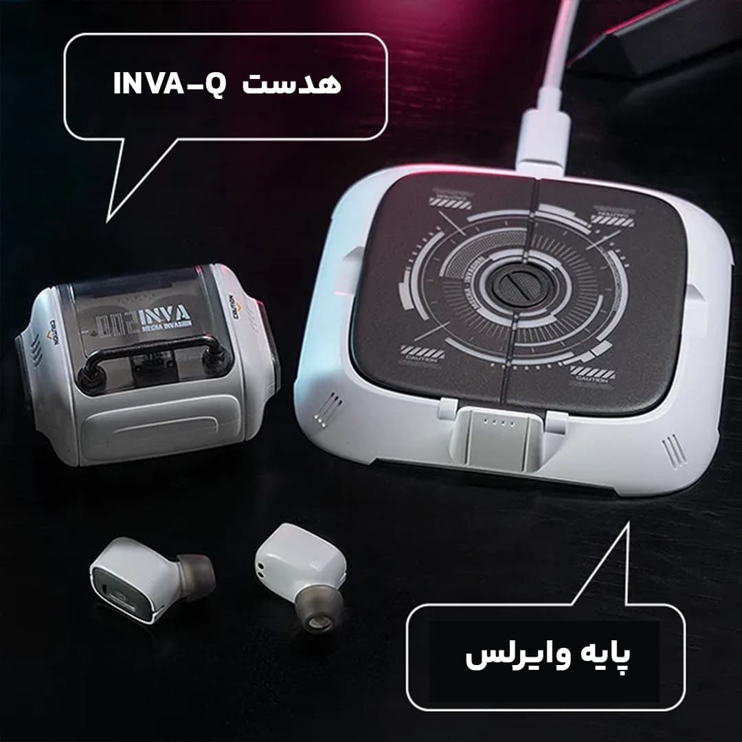 هندزفری بلوتوثی INVA-Q — تصویر ۳