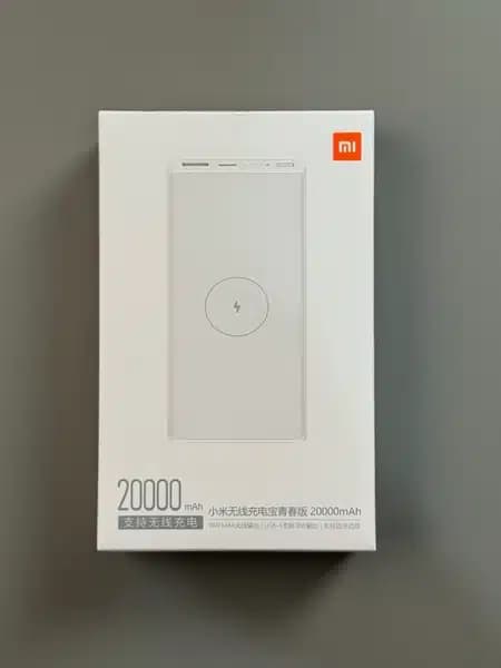 پاور بانک وایرلس 20000 میلی آمپر شیائومی مدل WPB16ZM