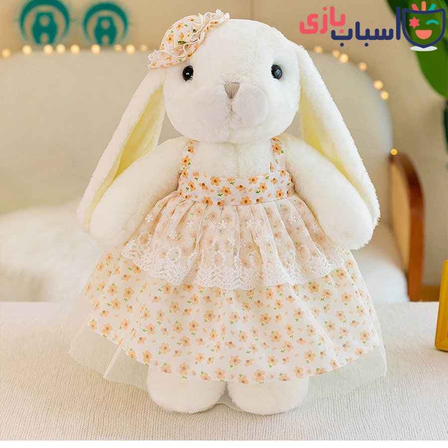 عروسک خرگوش لباس تور دار — تصویر ۶