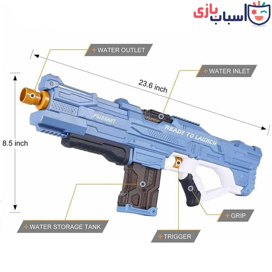 تفنگ آبپاش شارژی 998 — تصویر ۳